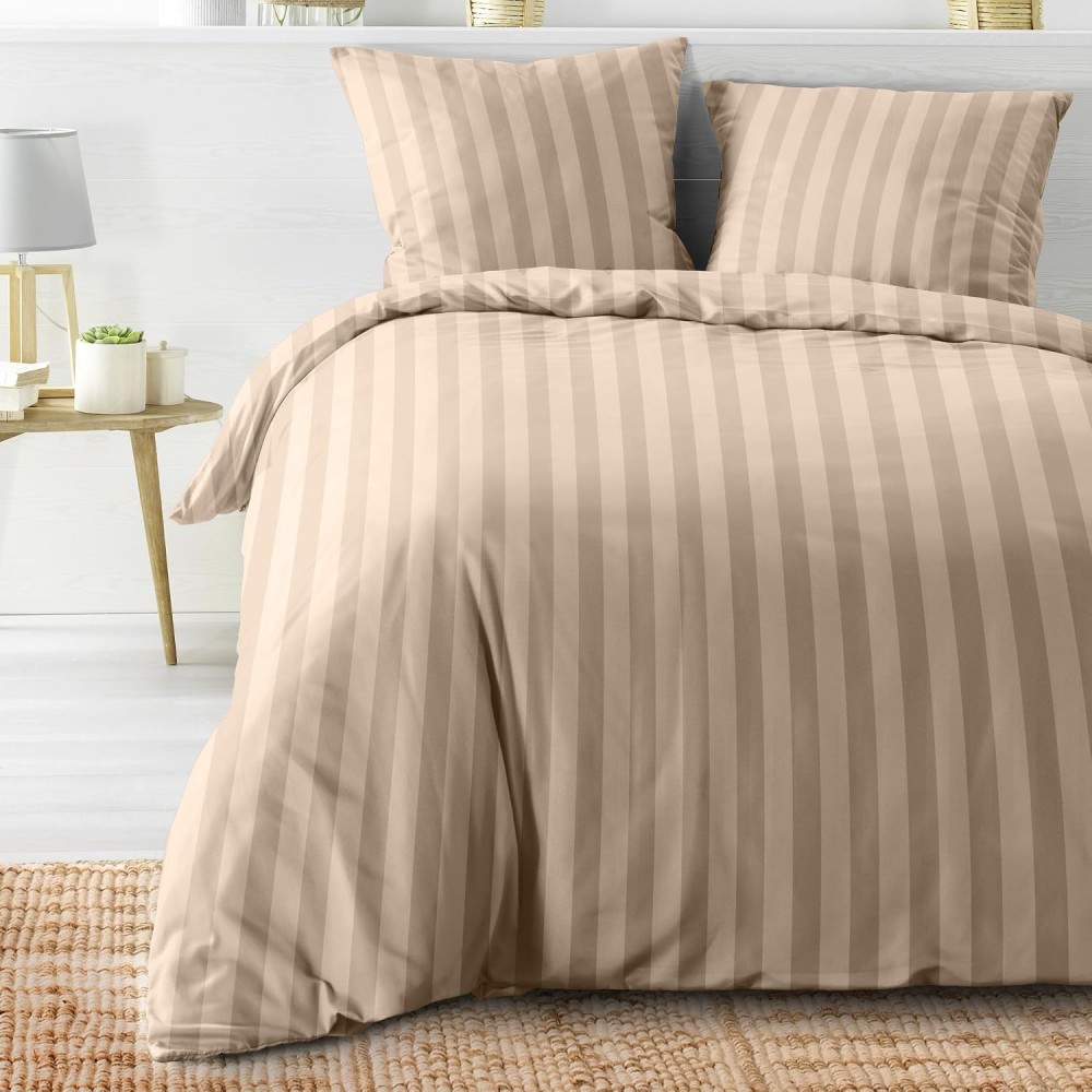 Juego de cama - Funda nórdica Cléo UNI 240 x 220 cm + Fundas de almohada