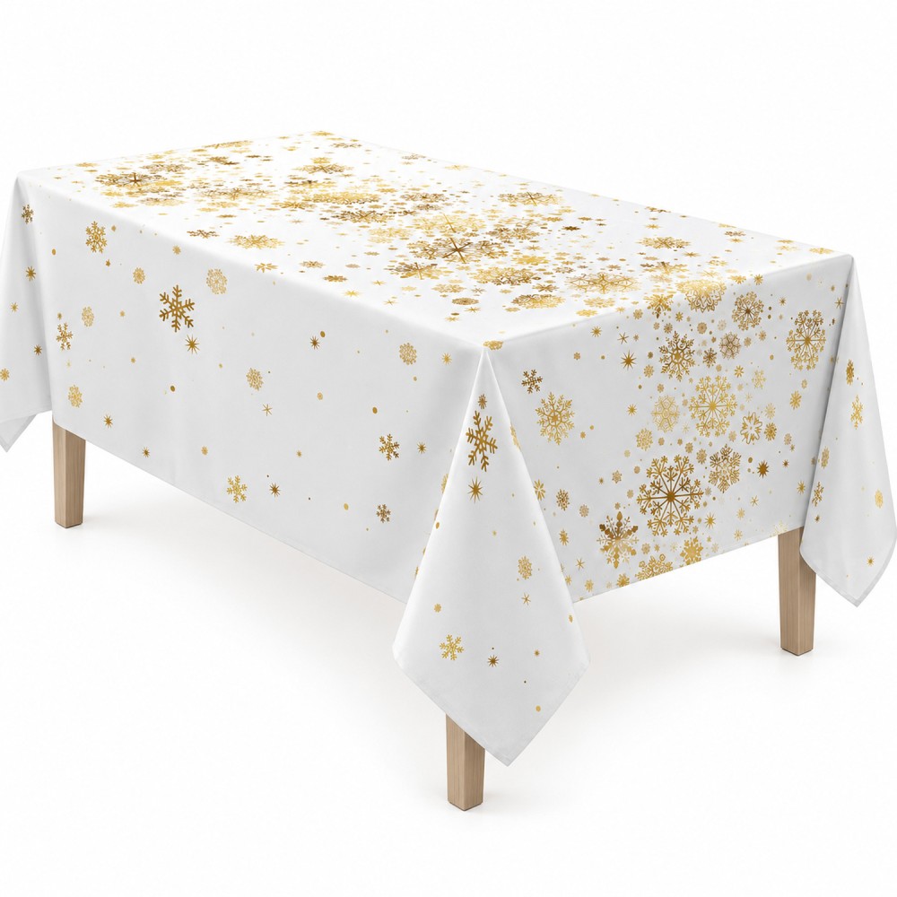 copy of Toalha de mesa retangular natalina resistente a manchas - Constelação
