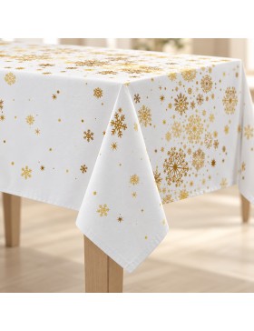 copy of Promo Leinen Weihnachtstischdecke Rechteckig Fleckenabweisend - Sternbild