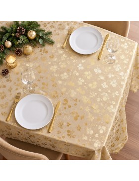 copy of Promo Linnen Kersttafelkleed Rechthoekig Anti-Vlek - Constellation