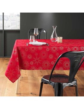 copy of Promo Leinen Weihnachtstischdecke Rechteckig Fleckenabweisend - Sternbild