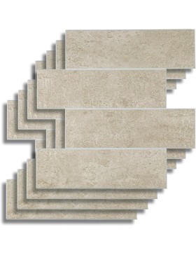 Crédence adhésive 3D Pierre naturel effet pierre – 4 panneaux 25 x 25 cm – douceur d’intérieur