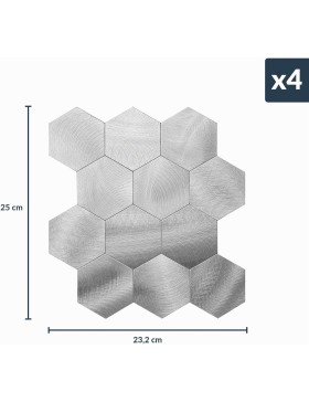 copy of Crédence adhésive 3D Travertin cuivre – 4 panneaux 25 x 25 cm, épaisseur 4 mm – douceur d’intérieur