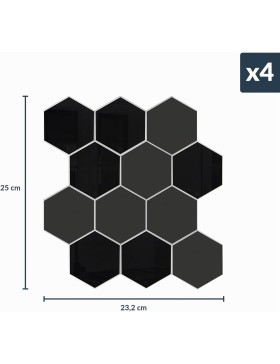 copy of Crédence adhésive 3D Travertin cuivre – 4 panneaux 25 x 25 cm, épaisseur 4 mm – douceur d’intérieur