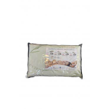Bamboe kussen, ergonomisch en met traagschuim - 40x60cm
