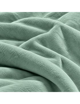 Parure de lit flanelle Flanou 240 x 220 cm – Polyester - 3 pièces, fermeture boutons – douceur d’intérieur