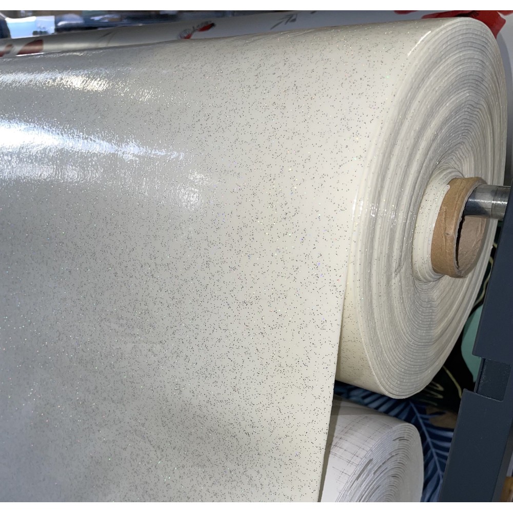 Mantel con estampado de purpurina Bulgommes - Por metro